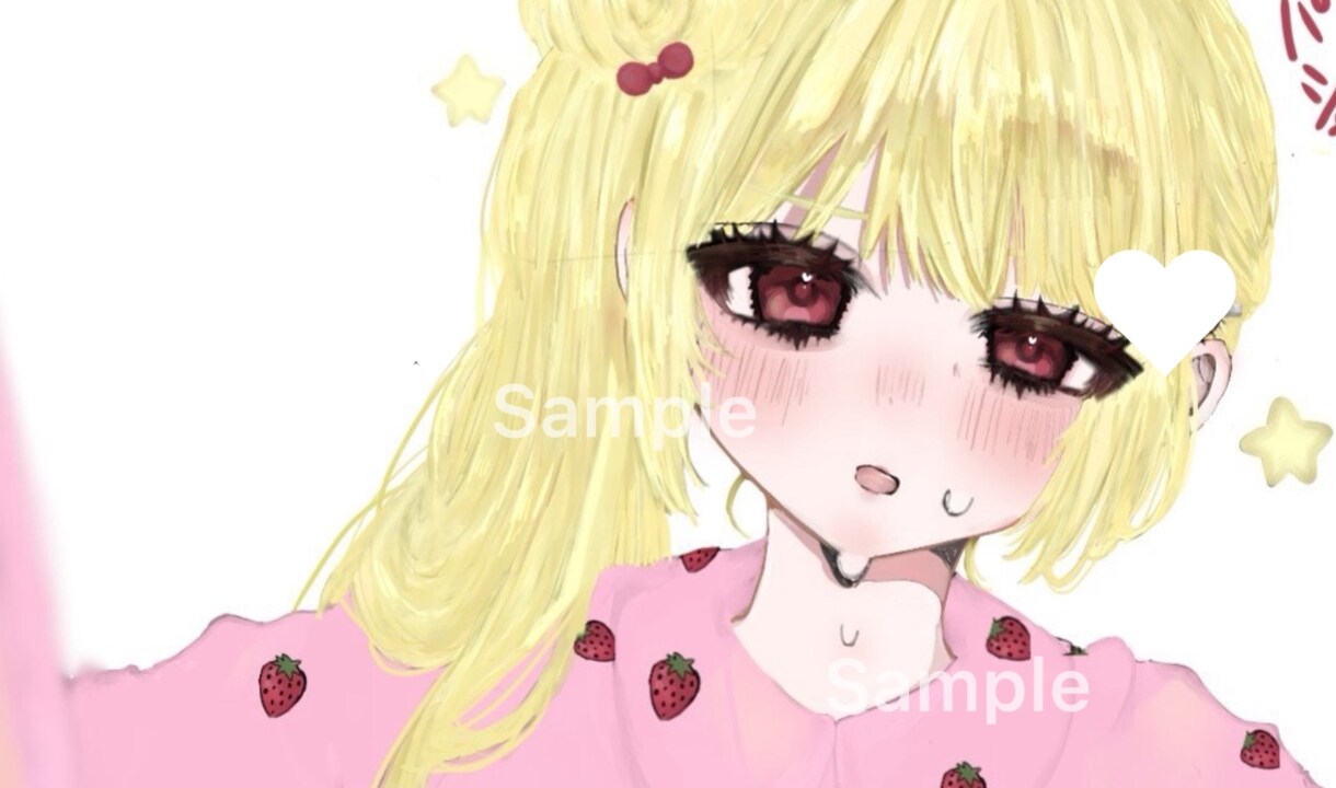 厚塗り可愛い女の子　描きます 歌みた．コテ同．夢絵，アイコン イメージ3