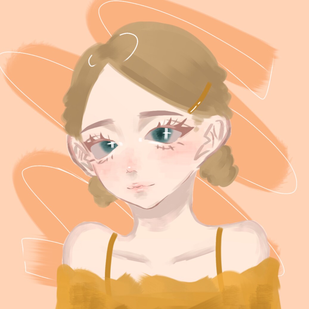 アイコンにできるイラストを描きます 可愛いお顔の女の子を中心に描きます❀ イメージ2