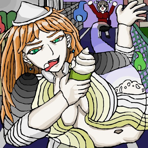 オリジナルキャラの1枚絵描きます オリジナリティあふれるキャラの1枚絵を描きます！ イメージ1
