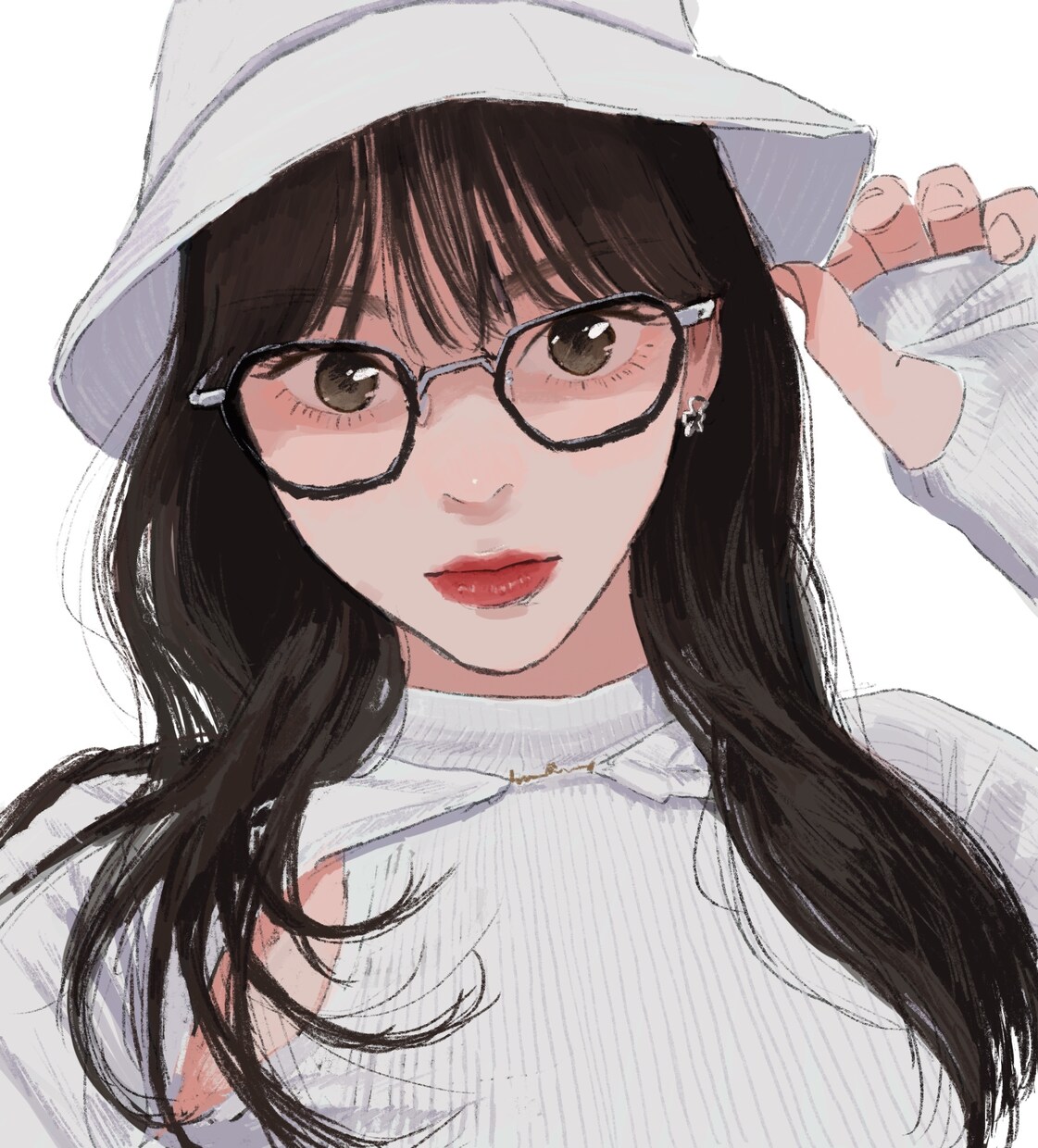 タッチを残したリアル寄りの似顔絵を描きます デッサンとデフォルメの良い所取りの絵柄で提供いたします！ イメージ4