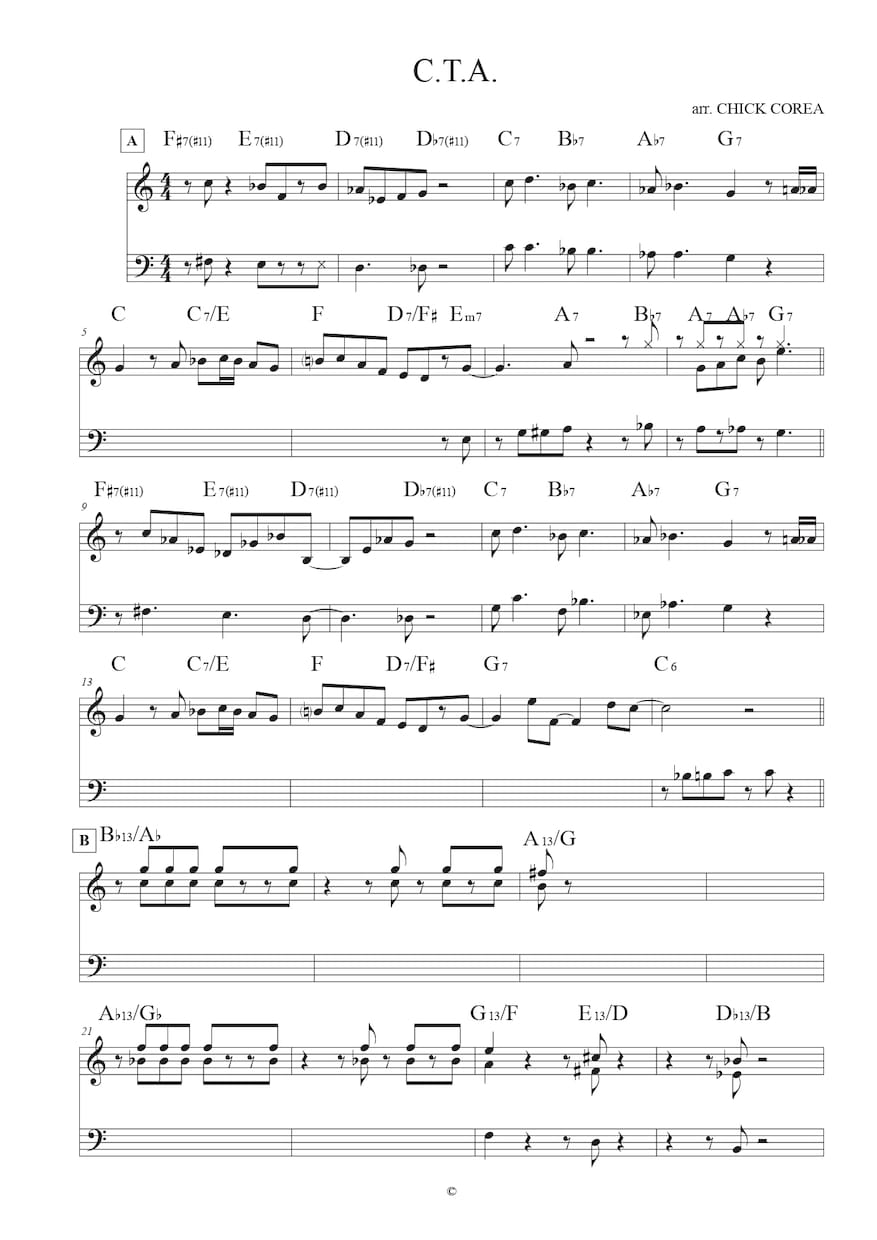 耳コピ/採譜/アレンジ/移調/清書承ります 使いやすい譜面が手早く欲しい方に！ イメージ4