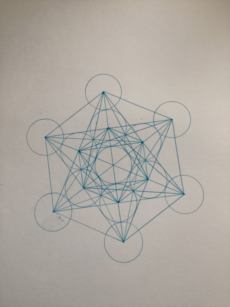 こんな絵見たことない!幾何学アート描きます 吸い込まれそう♪不思議の国へ入ったような目を惹く美しいアート イメージ7