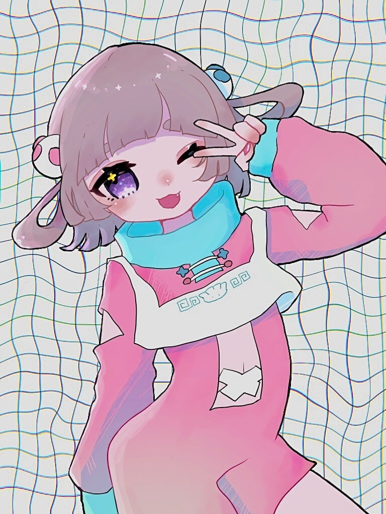 Twitterなどで使用できるアイコンを描きます ビビットポップな絵柄カッコカワイイイラストが得意です イメージ4