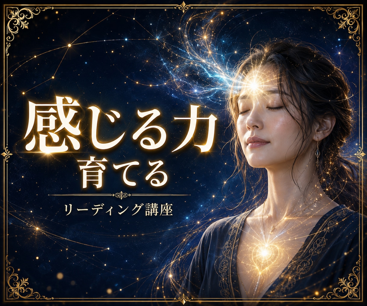 感じ取る力を整えリーディング力を育てます ◆直感や感受性を、現実で使える読み解く力へ繋げていきます イメージ1