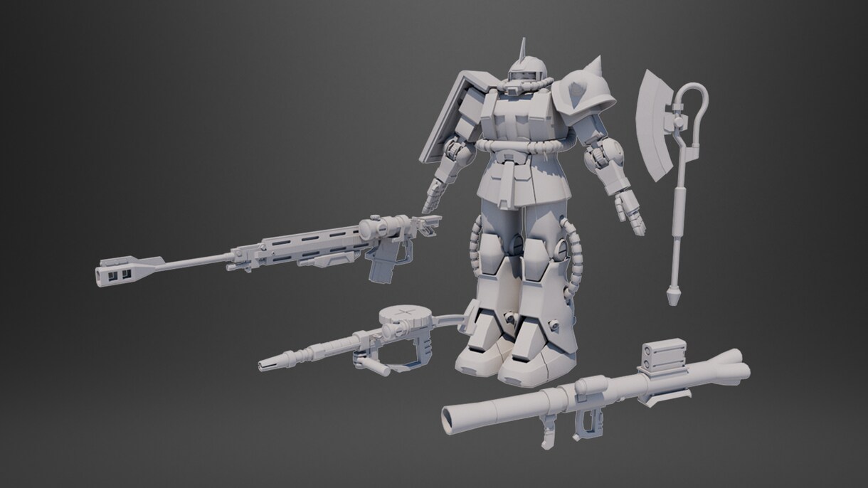 様々な用途に使用できる3DCGモデルを制作します ゲーム開発・配信活動などご希望の用途に合わせて製作します！ イメージ8