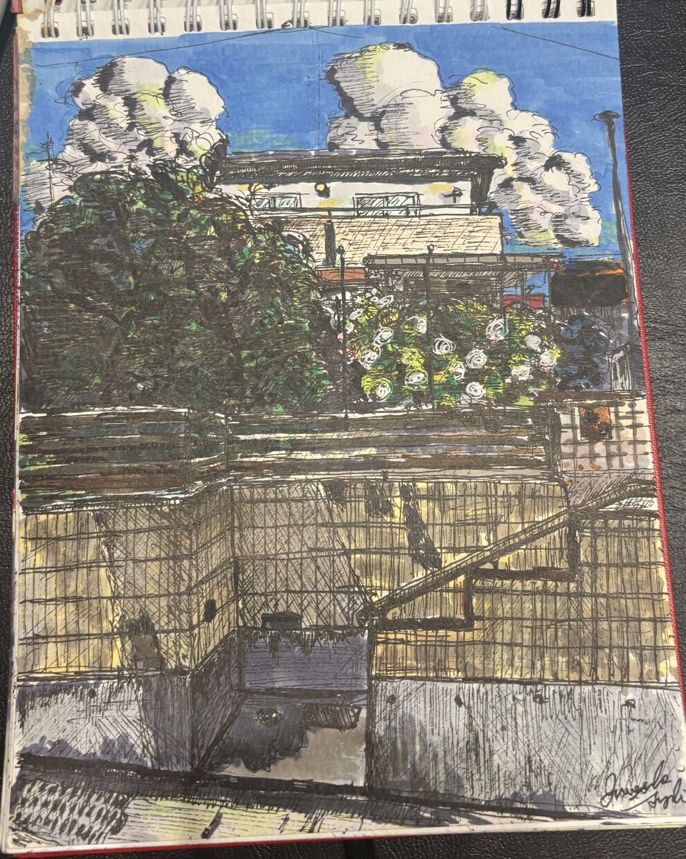 記念日や旅行の思い出として残る絵を描きます 写真を「記録」から「作品」へ。 イメージ9