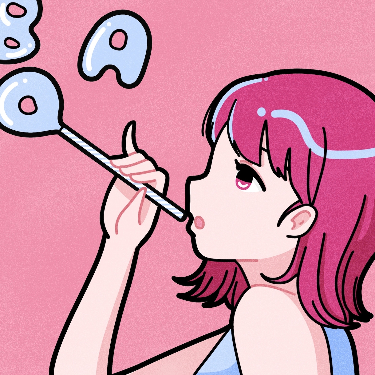 ポップなSNSアイコンを作成します 【SNS・商用利用OK】ポップな似顔絵を作成します。 イメージ3