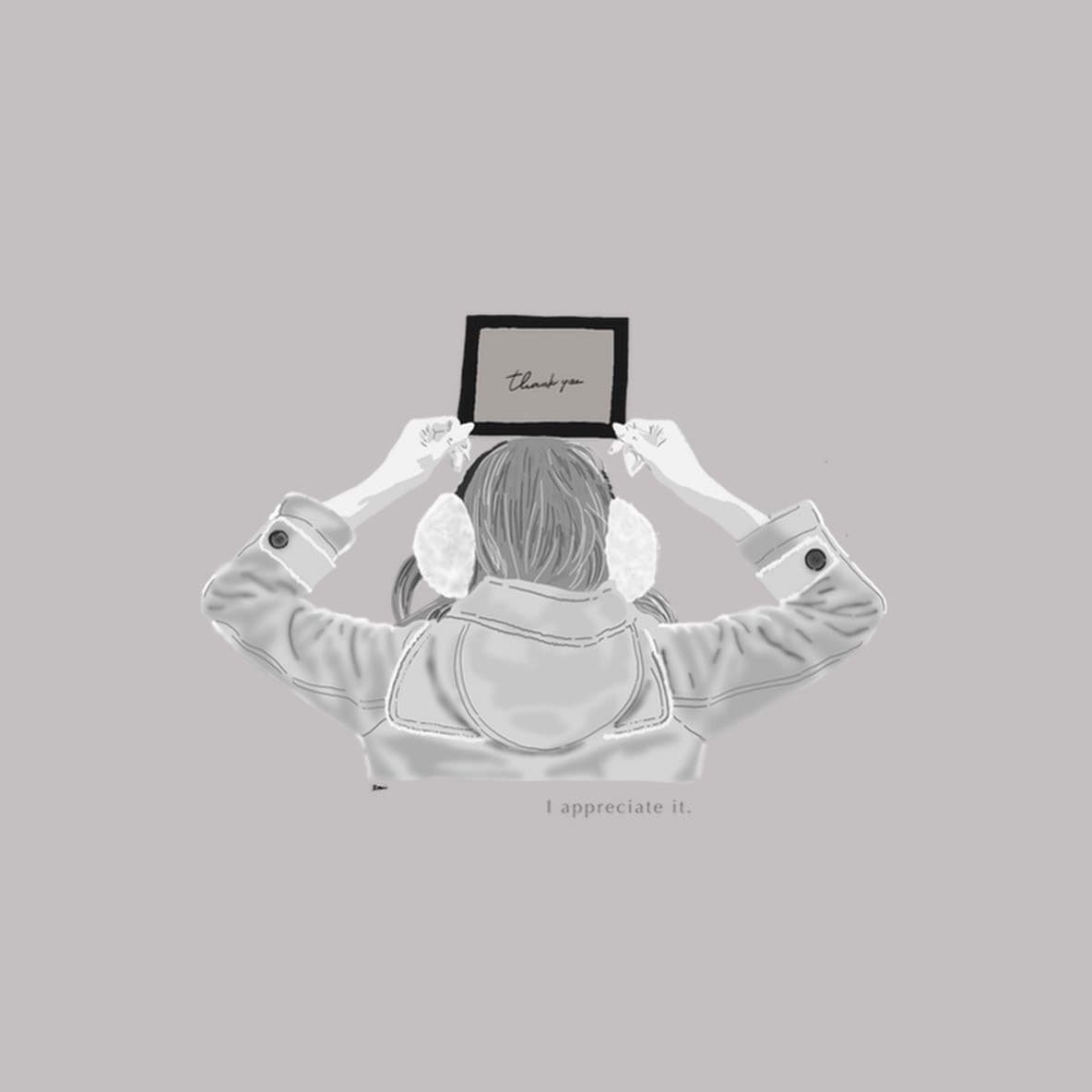 写真をベースにおしゃれなモノクロイラストを描きます アイコンにしたりインテリアで飾ったり用途は様々です！ イメージ4