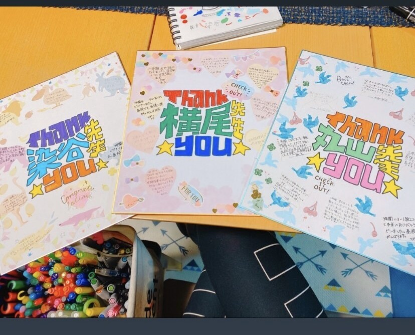 引退・卒業・送別などで使用する色紙の作成を行います 色紙代行☆記念に残るオリジナル色紙作成☆手書き色紙☆ イメージ3