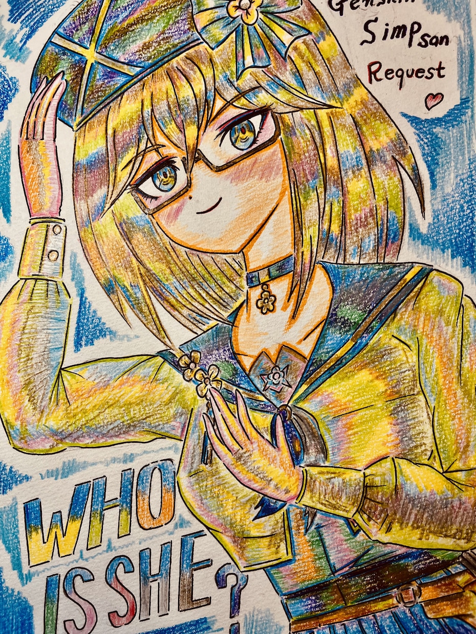 あなただけのオリジナルヒロインを手描きします。ます オリジナルヒロインの作画の提供。 イメージ4