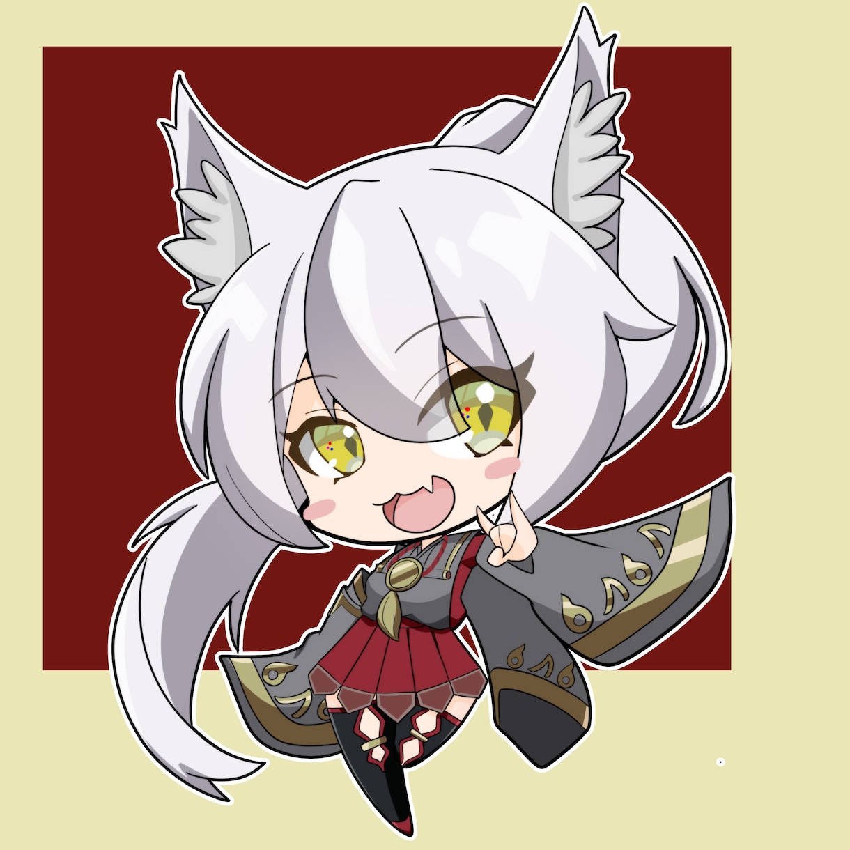 ぷにっと可愛いデフォルメイラスト描きます お目々キラキラの可愛いSDイラストで各活動をお手伝いします！ イメージ10