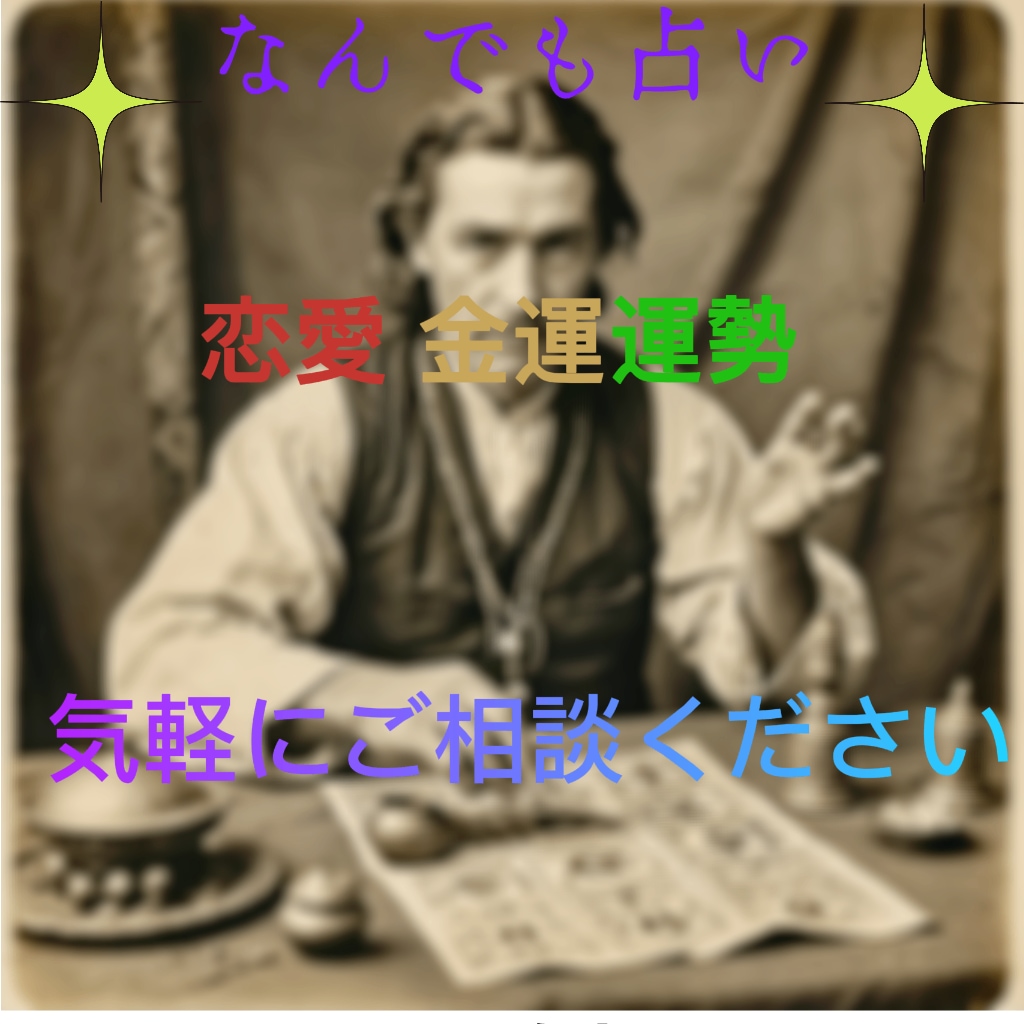 指定なしなんでも占います 何でも占えるところが強みです！！ イメージ1