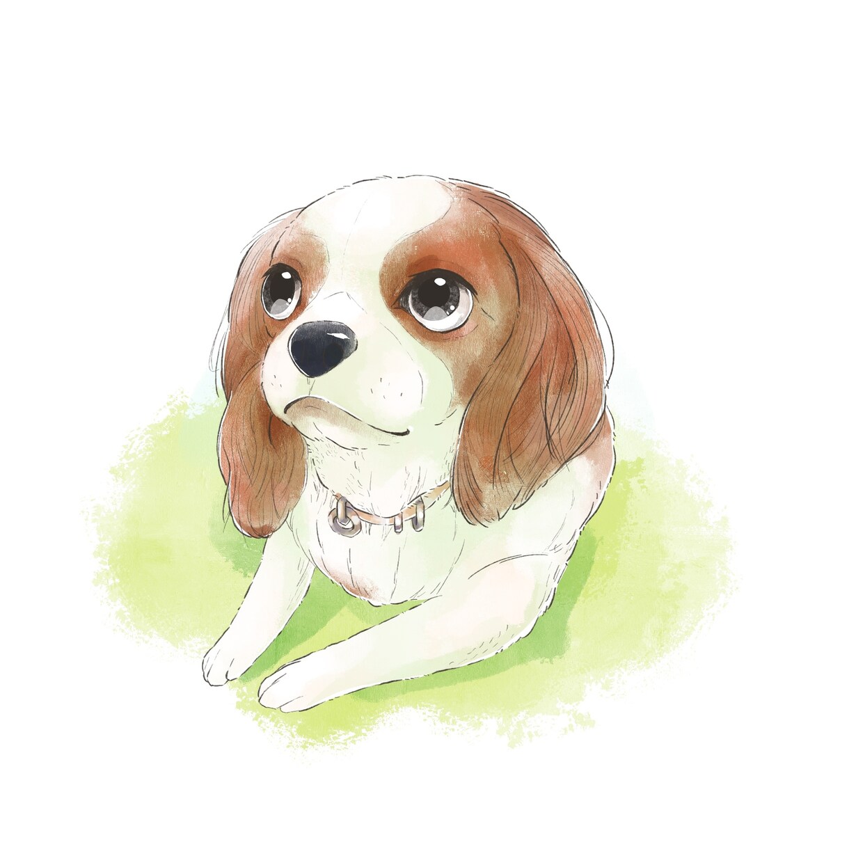 商用可◎可愛いうちの子を優しいタッチで描きます ★全身イラスト標準！何気ない姿イラストに残しませんか？★ イメージ4