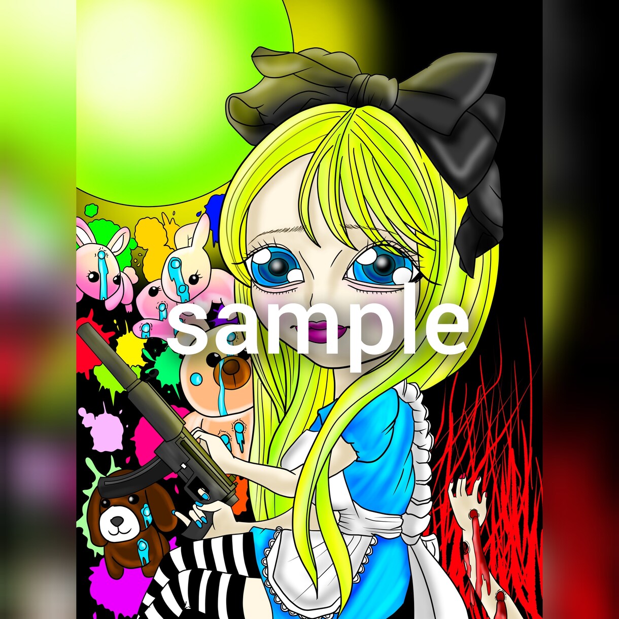 オリジナルの絵で似顔絵書きます 女の子と男の似顔絵イラスト書きます。オリジナルです。 イメージ6
