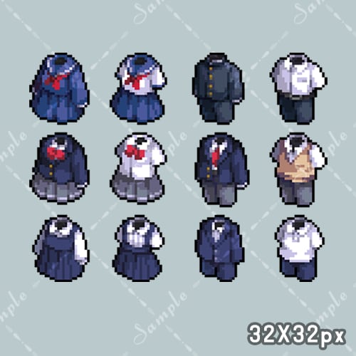 32X32pxドットアイコン製作します ゲームや動画、SNSのアイコン等にどうぞ イメージ2