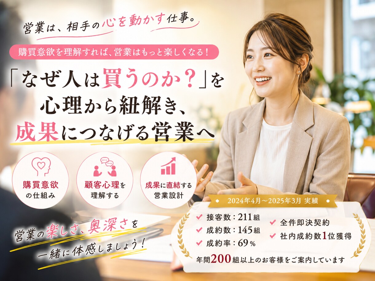 即決営業の悩み聞きます 明日から使えるトークスキルを伝授します！ イメージ1