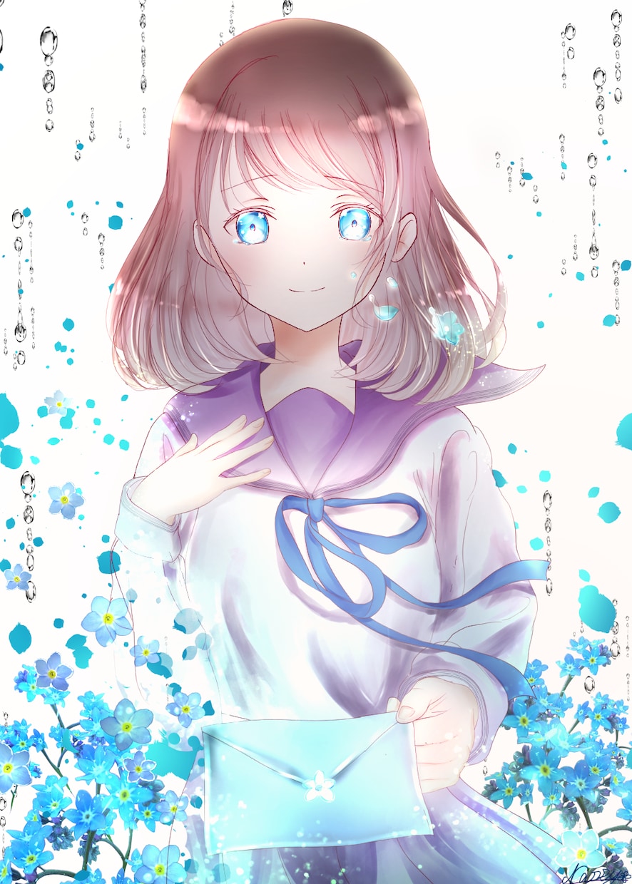 世界観を汲み取った小説表紙をお描きします きらきら儚く幻想的なイラスト❅*॰ॱ イメージ4
