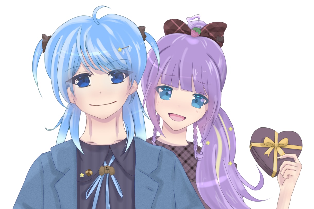 限定低価格！立ち絵など人物イラスト描きます 表情差分付！MV、アイコン、動画、活動などに最適！ イメージ4