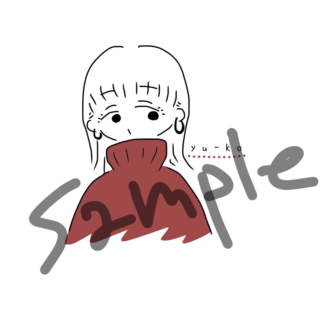 SNSで使用できるアイコン作ります ゆるゆるぽっぷアイコン作ります◎ イメージ8
