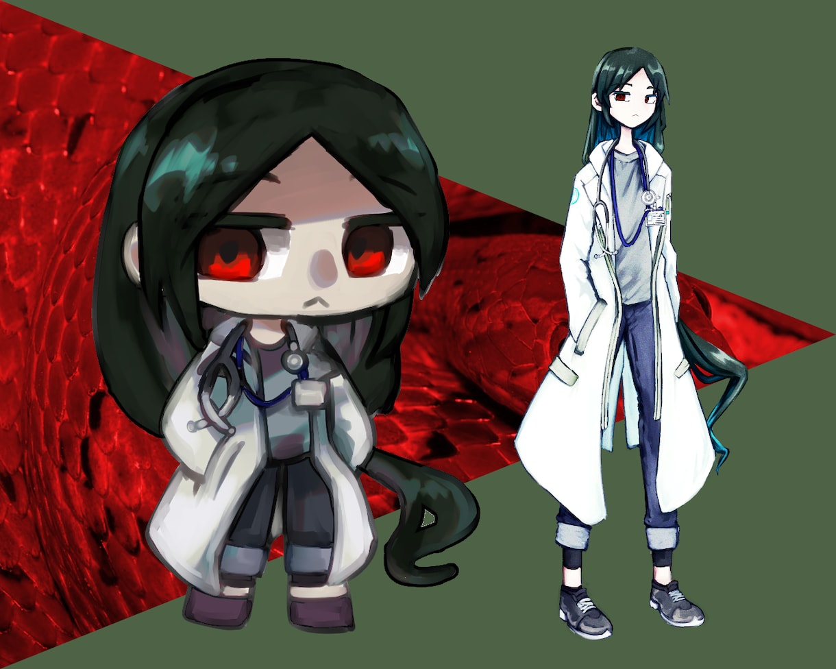 SD/ミニキャラ描きます あなたのキャラクターをデフォルメ化！ イメージ2