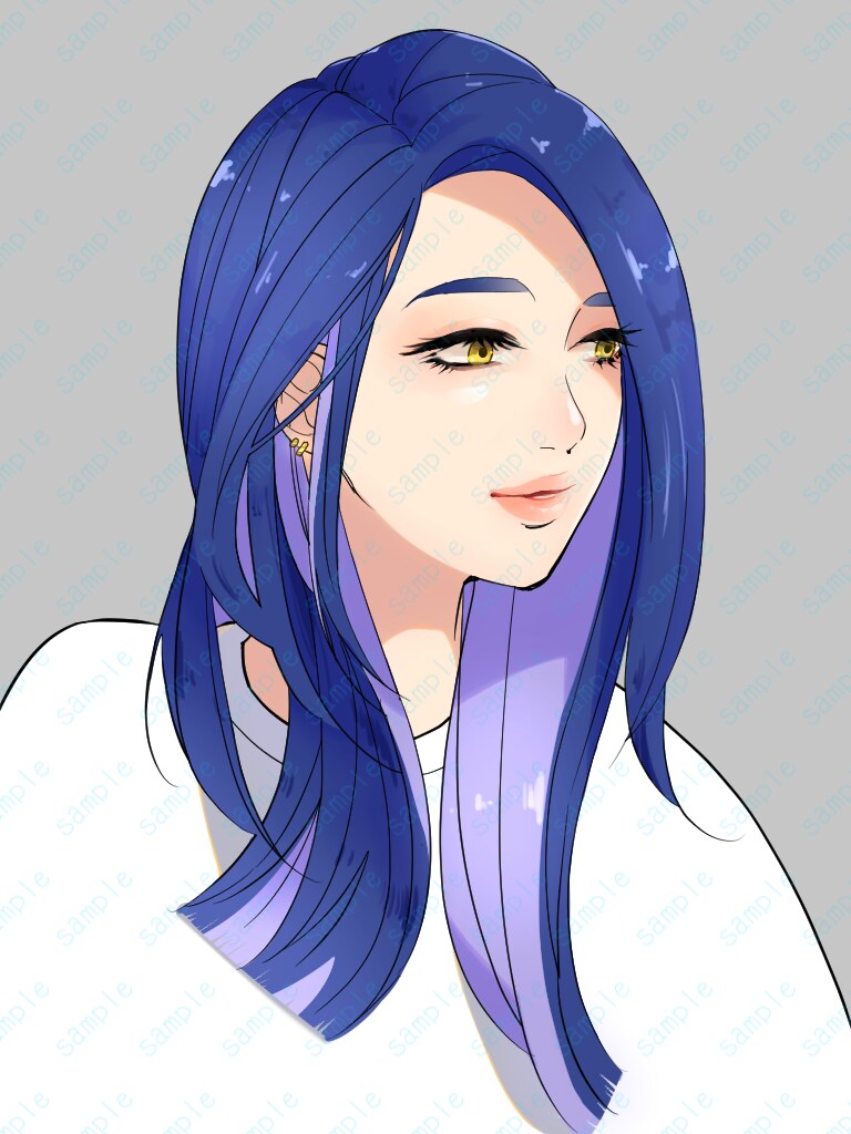 あなただけのアイコン描きます 人目を引くようなキャラクターイラストお描きします！ イメージ4