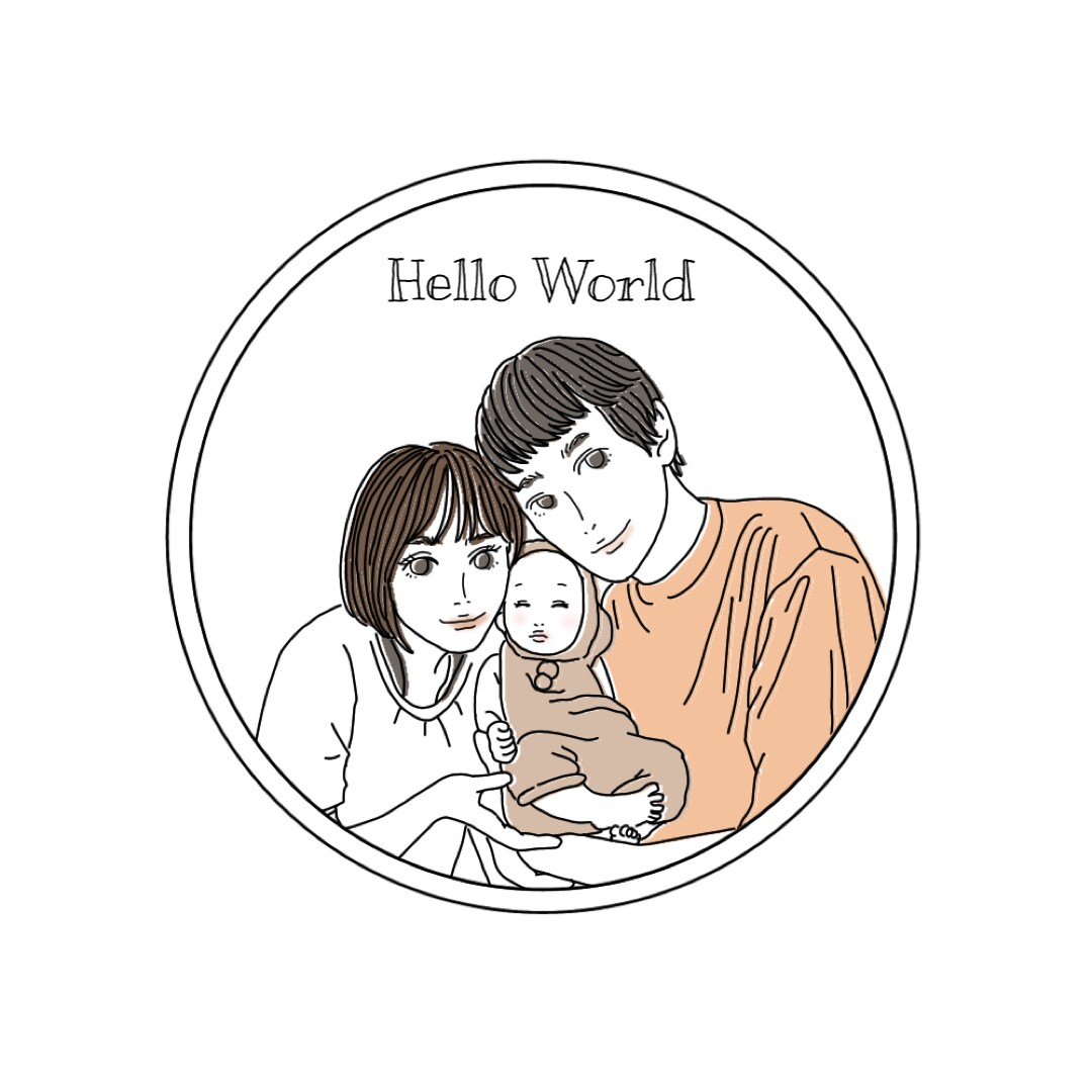 お洒落なアイコンイラスト作成します 【低価格】SNSや記念日、アイコンなどのイラスト制作 イメージ1