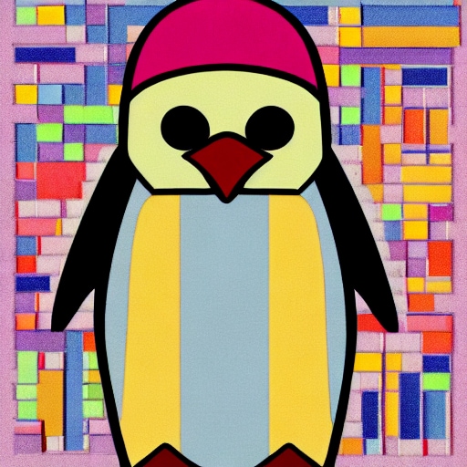 ペンギンのイラストを制作しています かわいいペンギン10体セットです イメージ5