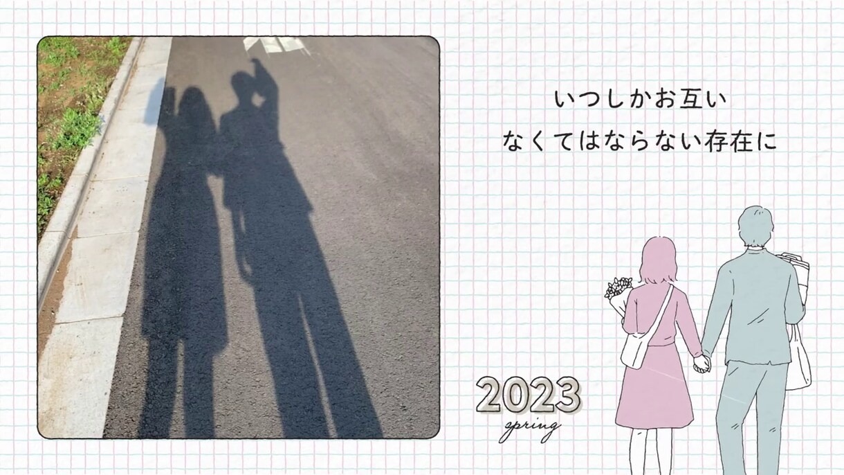 心温まる線画★結婚式プロフィールムービー作ります 【修正無制限・お急ぎ制作可能・ISUM申請代行OK】 イメージ8