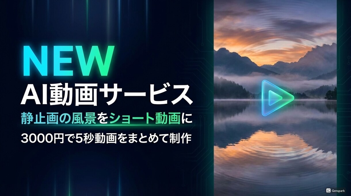 AIで5秒〜短尺動画を大量作成します 3000円で5秒動画＝40本まで作成可‗Higgsfield イメージ1