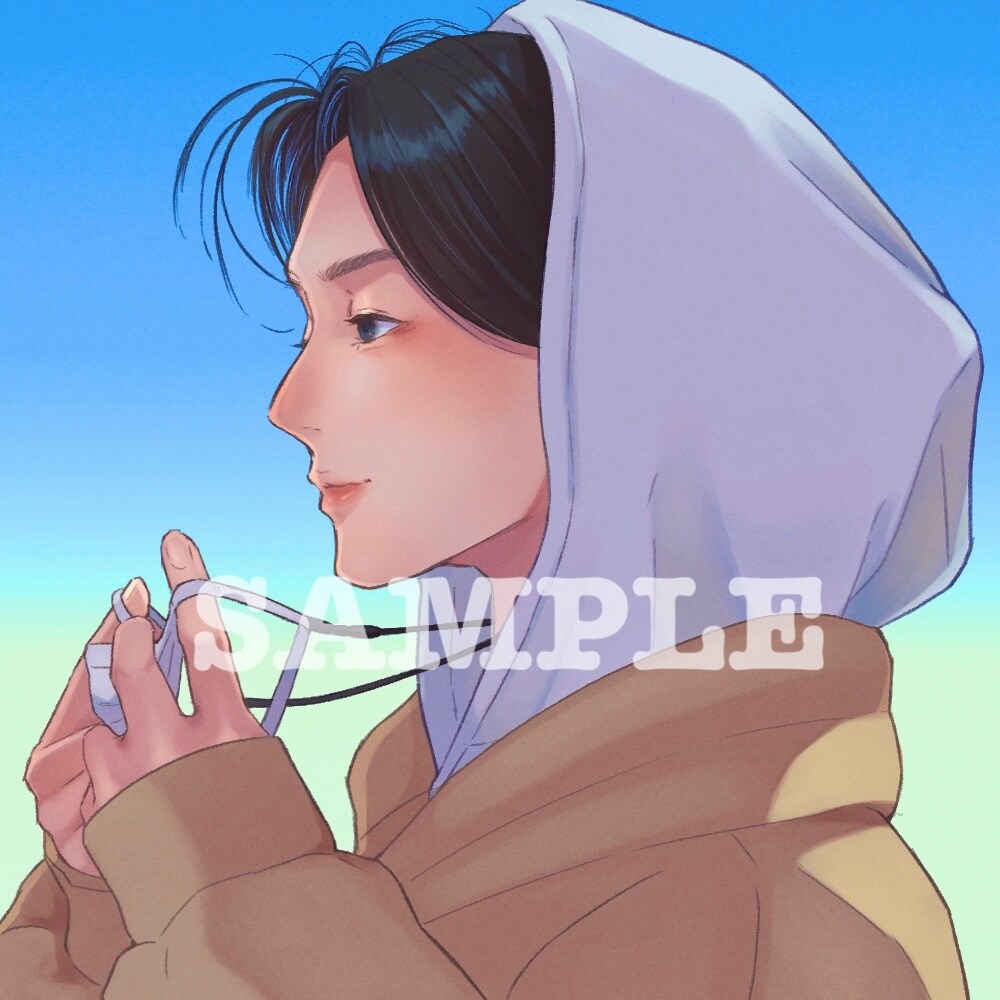 アナログ風やわらかタッチのアイコンお描きします リアルでポップなあなただけのイラストをご提供★ イメージ3