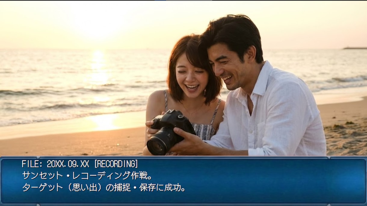 まずは新郎新婦をスパロボ風にしてOP制作します 写真＋簡単ヒアリングでOK。世界観はお任せ対応 イメージ6