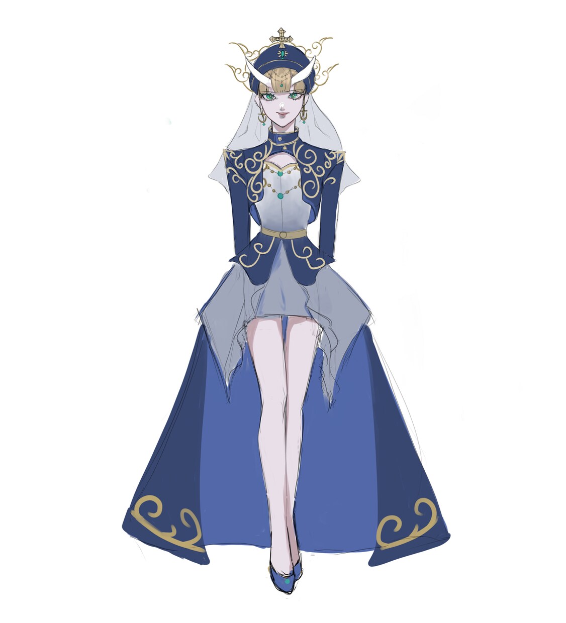 ご希望のイラスト承ります 厚塗りシンプル綺麗なキャラクターの1枚絵を制作します イメージ2