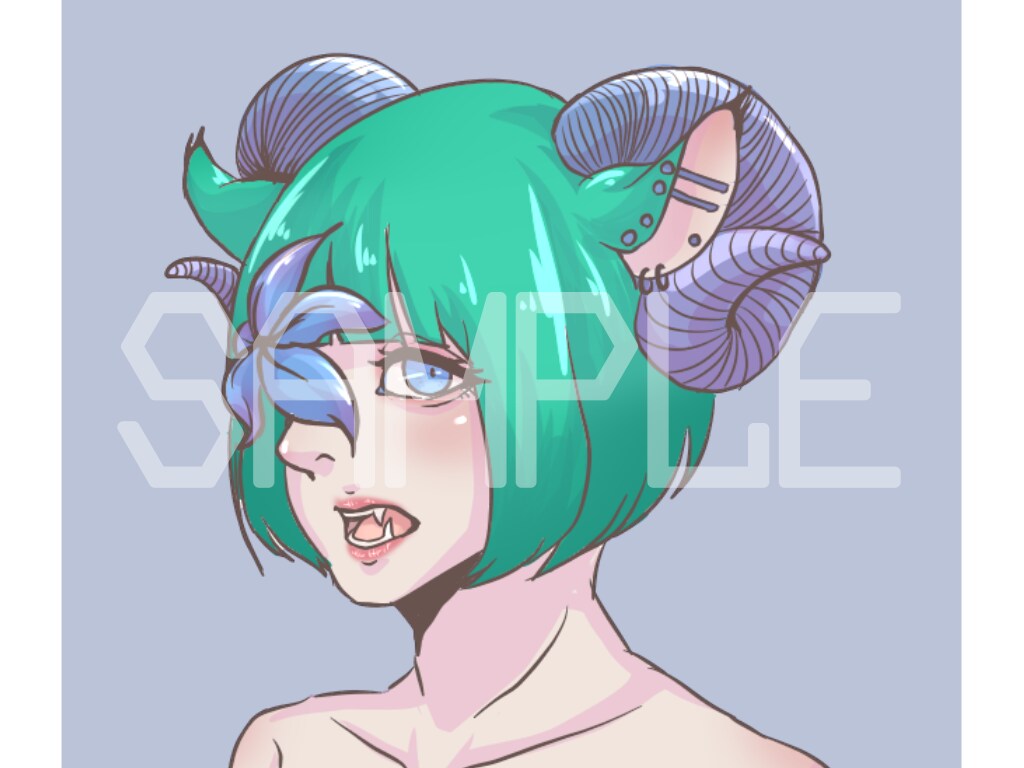 色鮮やかで映える!!SNS用イラスト描きます キャラっぽさとリアルさが混じった似顔絵を求める方へ イメージ2
