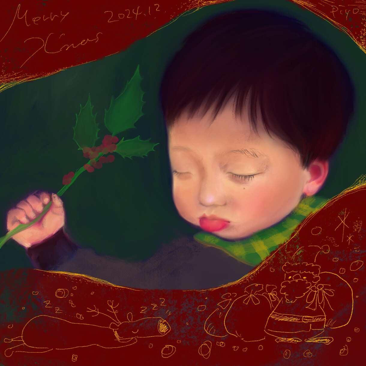 うちの子イラスト描きます ペットやお子さんのちょっとリアルな似顔絵をお描きします！ イメージ1