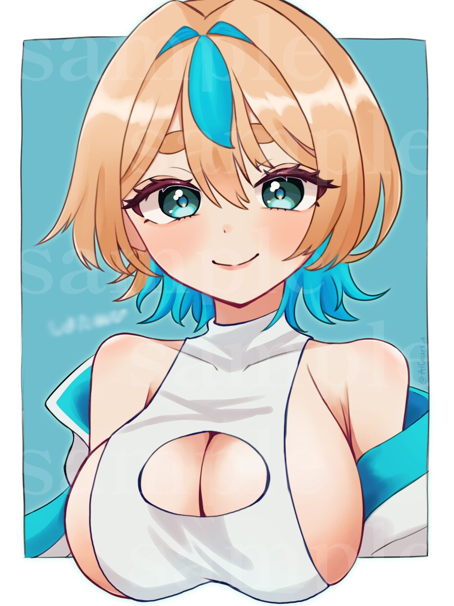 SNS映え アイコン・サムネイル描きます キラキラかわいいお顔を描くのが得意です！ イメージ2