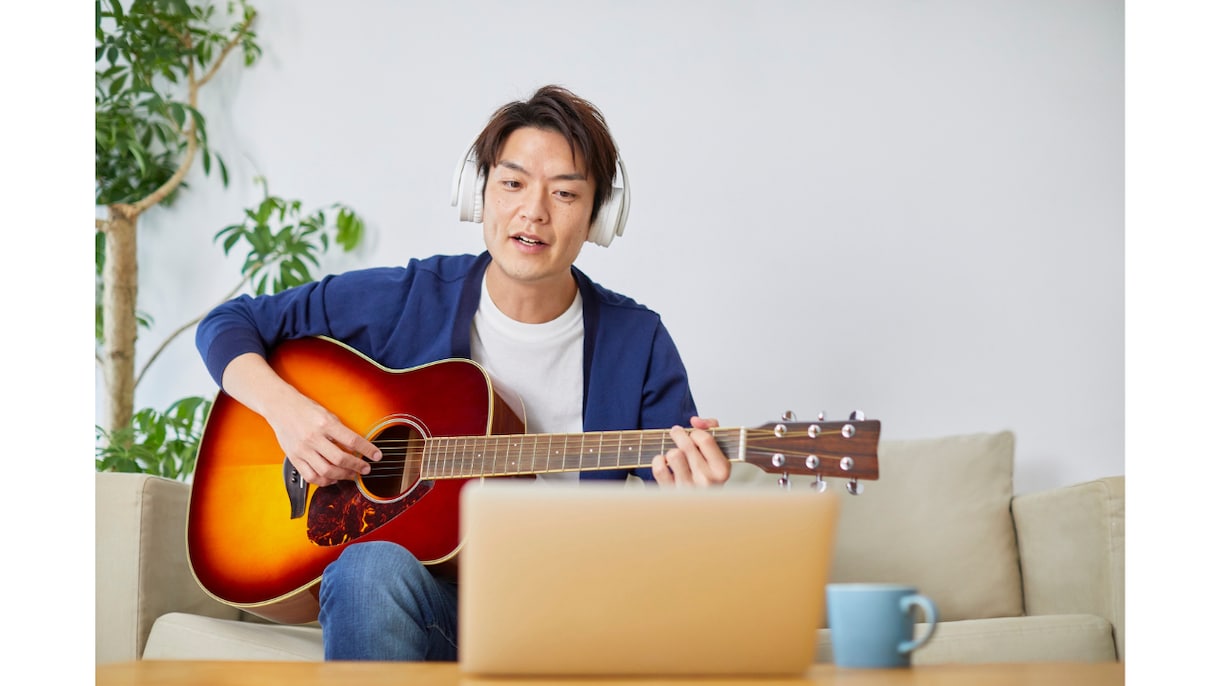 アコギ初心者向けオンラインレッスン提供します 独学で挫折しかけている方へ。楽しく弾けるコツ教えます イメージ5