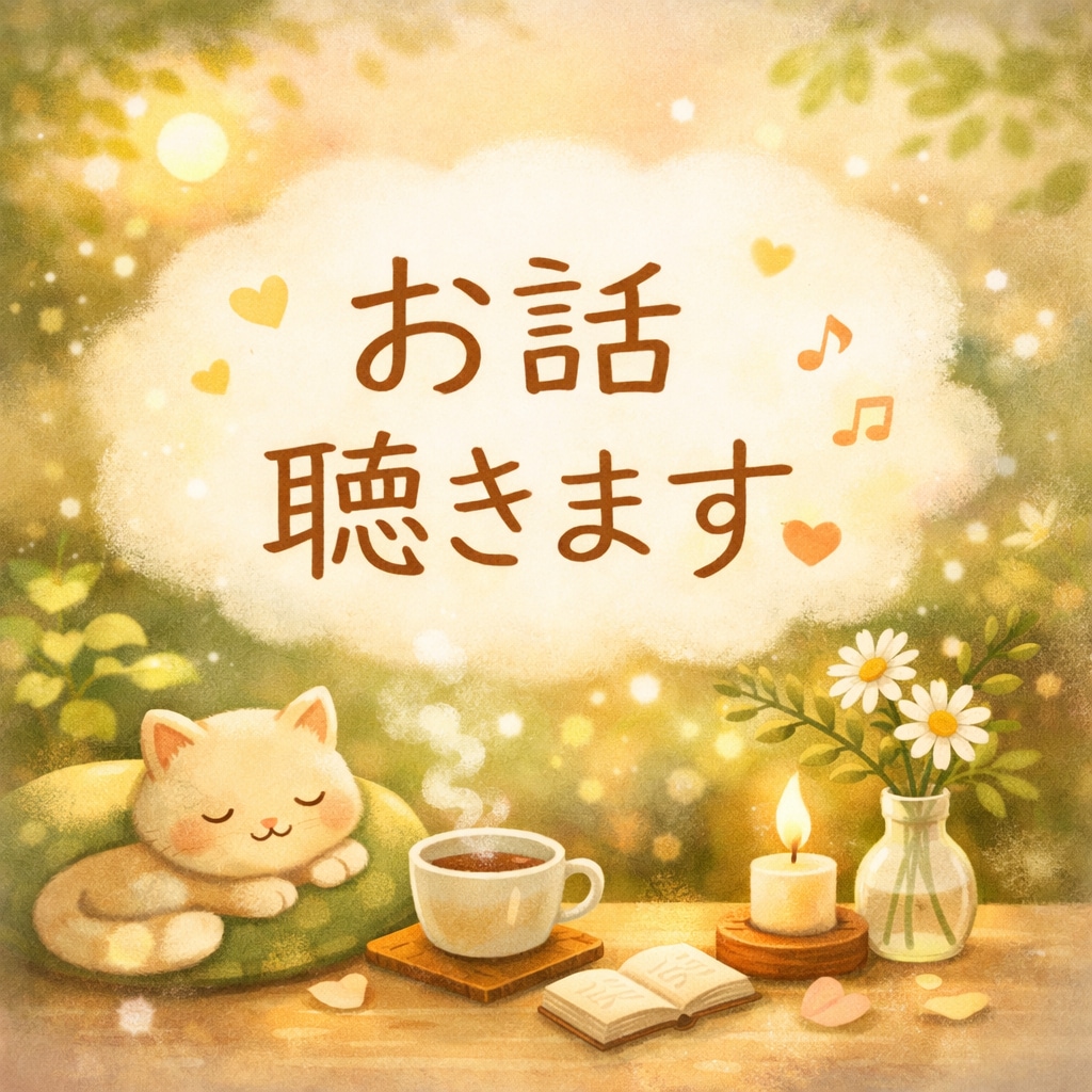 今すぐ話したい！どんなお話でも聞きます お気軽に1分でも大丈夫です☆相談・雑談・秘密のお話・・・ イメージ1