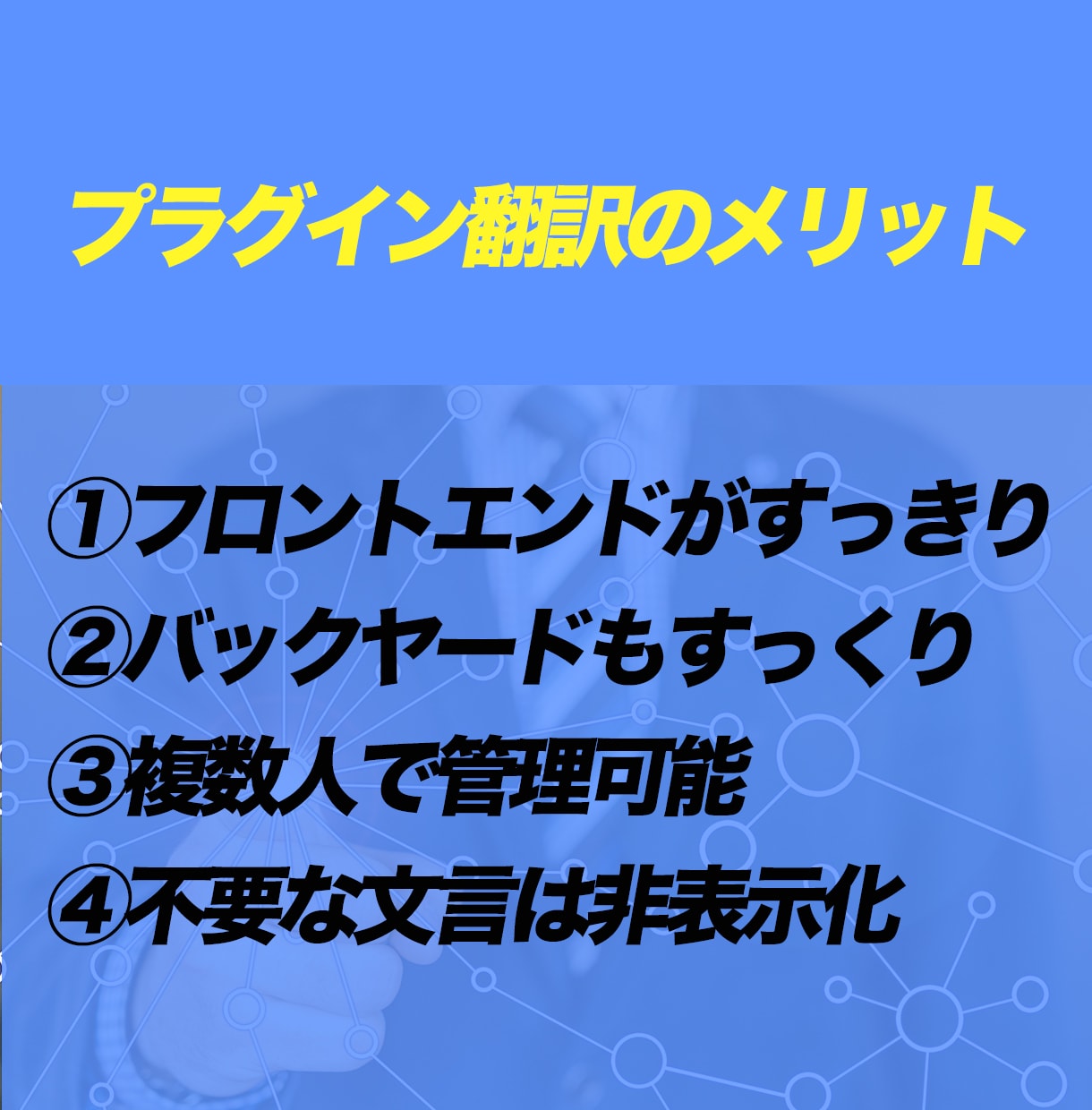 Wordpressプラグインの翻訳ファイル作ります 管理画面が英語だらけで困ってませんか？ イメージ2