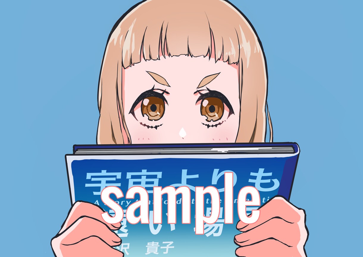 ヘッダー、アイコン、ウェブページのイラスト描きます ラフ修正無料！あなただけのオリジナルが必要な方へ イメージ4