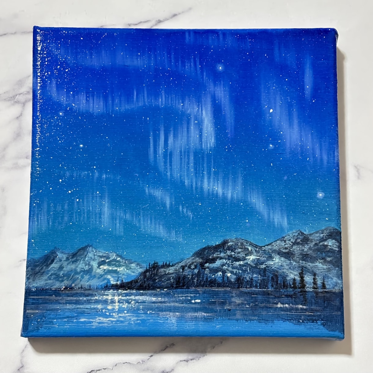世界で１つ！色とイメージからあなたの風景を描きます 夜空や海の絵が得意【他サイト販売実績100件以上！】 イメージ4