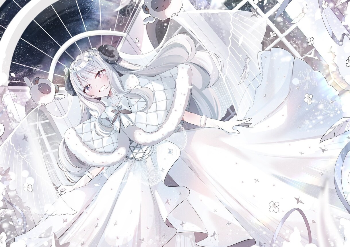 商用利用可能！キラキラ魅力的なイラストを制作します グッズ・MV・立ち絵など用途にあわせて制作します！ イメージ10