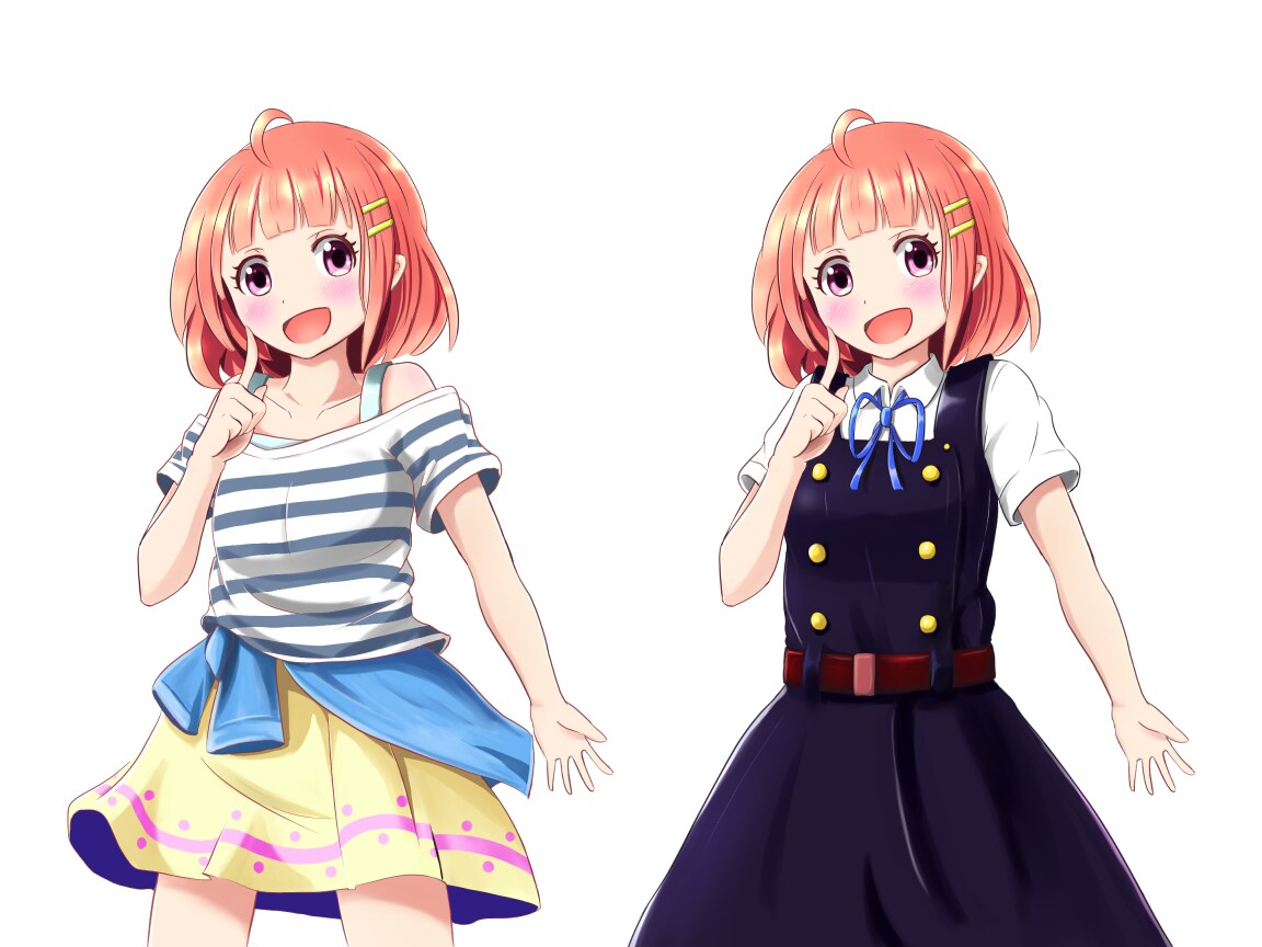 キャラクターデザインを行います TRPGやゲームなど立ち絵の使用に イメージ3