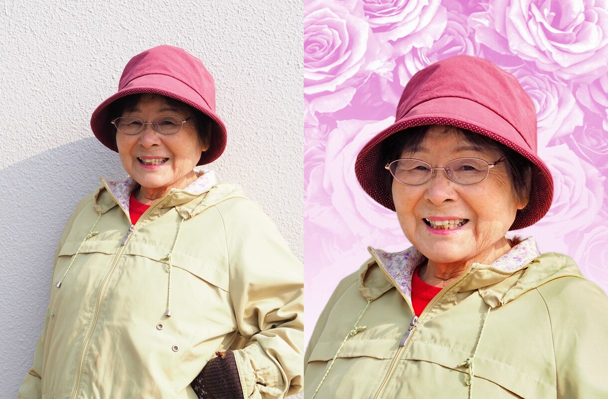 Photoshopで画像加工・レタッチします 合成/修正/写真加工/写真修正/人物/遺影写真/レタッチ イメージ3