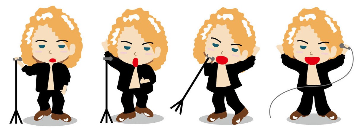 オリジナルキャラクター・デザイン・ロゴを作成します POPで印象にのこるイラストを作成します。 イメージ10