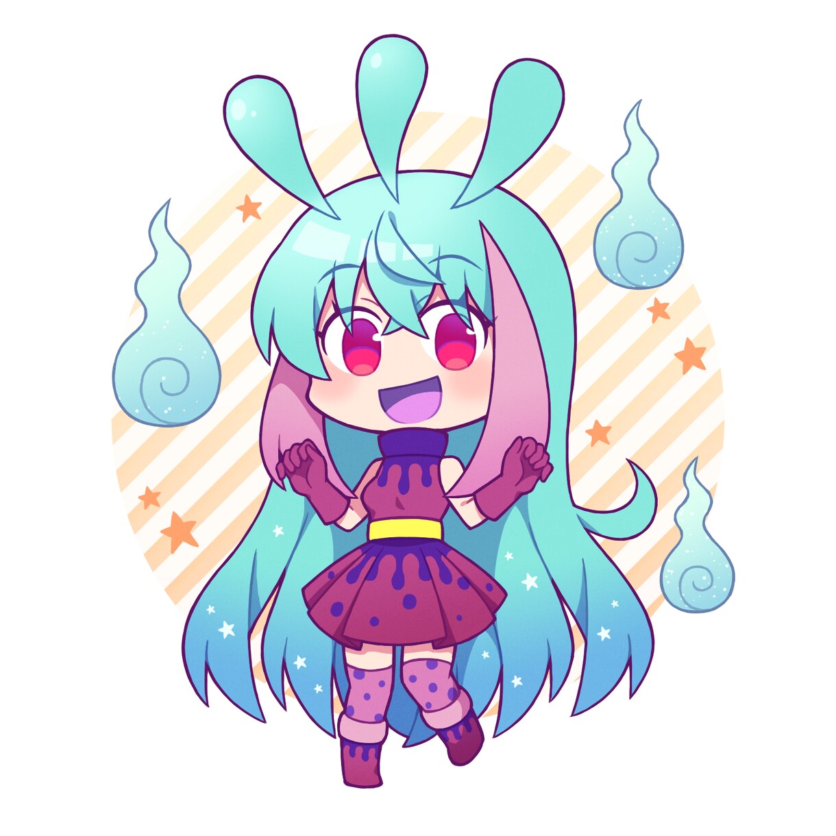 ゆるかわ系・癒し系のデフォルメイラストを描きます あなたに癒しをお届けします！！ イメージ1