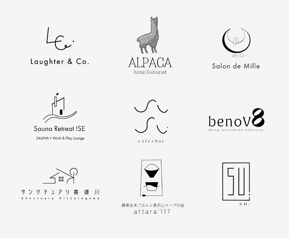 意味を込めたシンプルなブランドロゴ承ります ラフ2案/修正無制限/AI込み/著作権譲渡/アフターサポート イメージ1