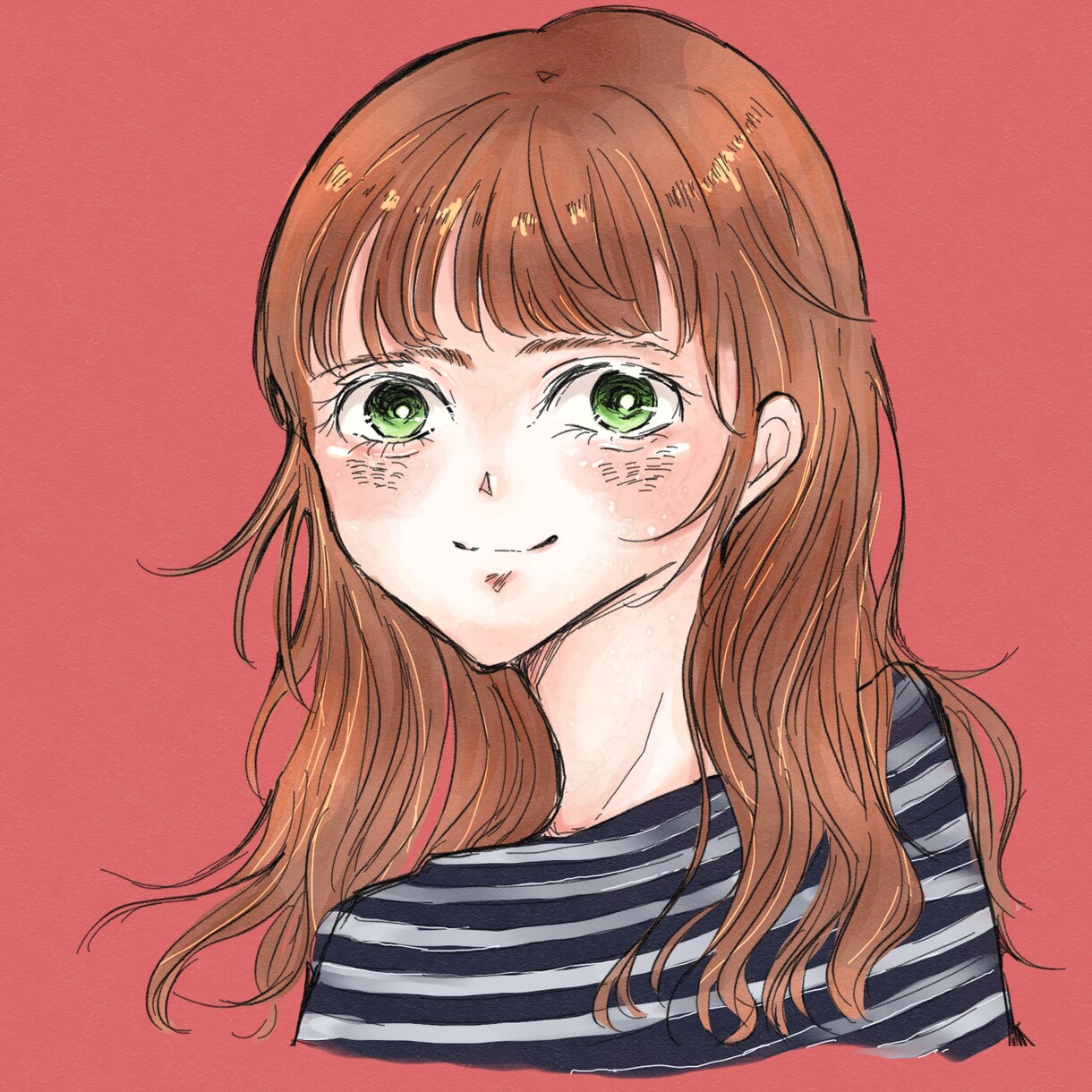 SNSアイコンやイラストを描きます おしゃれで透明感あふれる、あなたのためのイラスト◎ イメージ3