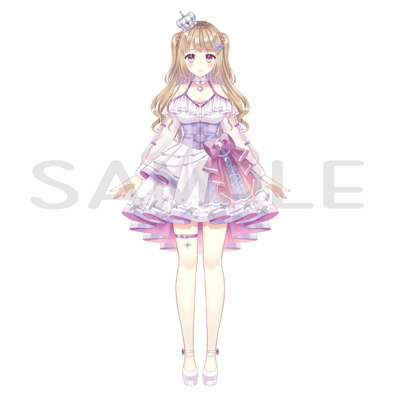 Live2D用のパーツ分けしたイラストお描きします VTuber（vtuber）などの活動を予定されている方に！ イメージ2