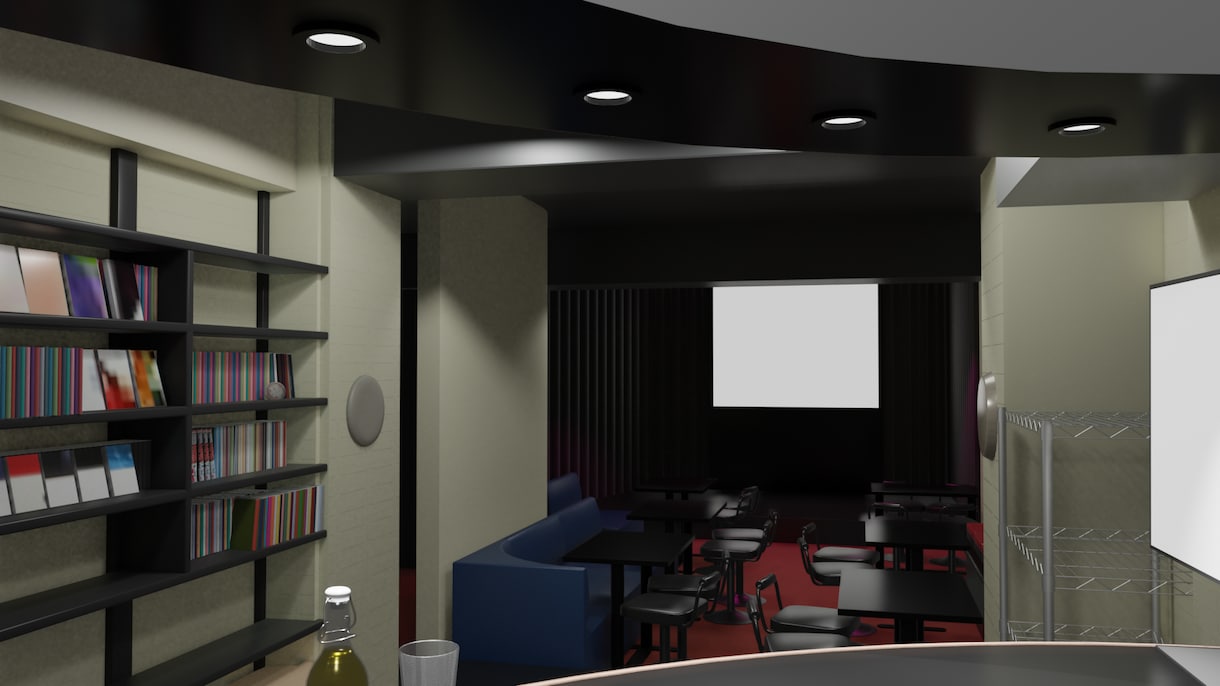 Blenderで理想の空間を3DCG化します 商品PRから空間演出まで幅広く対応 イメージ1