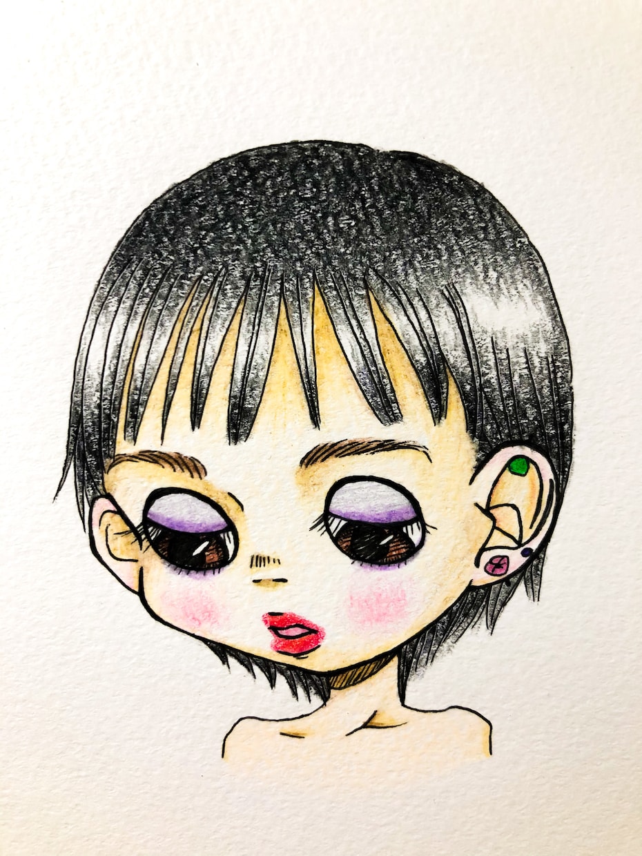 可愛い似顔絵描きます ハガキサイズくらいの似顔絵はいかがでしょうか✳︎送料込み✳︎ イメージ2